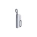 Батарея універсальна Choetech Magnetic Wireless 20000mAh 22.5W, PD, QC/3.0, Apple Watch charger, White (B696-GW)