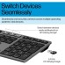 Клавіатура HP 720 Multi-Device Rechargeable Wireless/Bluetooth UA Black (9T5B1AA)