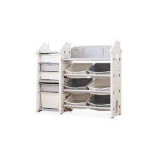 Дитячий стелаж Mealux Dot White (KD-E194 White)