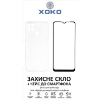 Чохол до мобільного телефона XoKo Ultra Thin Proof + Glass Full Cover Ultra-Thin iPhone 15 Black (XK-CS-ULT-AP-IP15)