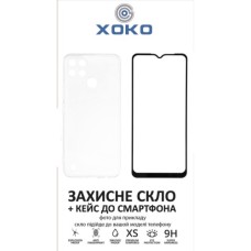 Чохол до мобільного телефона XoKo Ultra Thin Proof + Glass Full Cover Ultra-Thin iPhone 15 Black (XK-CS-ULT-AP-IP15)