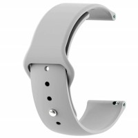 Ремінець до смарт-годинника Armorstandart Silicone Watch Strap 20mm Light Grey (ARM60517)