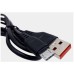 Дата кабель USB 2.0 AM to Micro 5P 1.0m 2.4A silicone black Denmen (DM-D01V-BK)