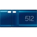 USB флеш накопичувач Samsung 512GB USB Type-C Blue USB 3.1 (MUF-512DA/APC)