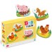 Пазл DoDo 3 в 1 День на фермі (300394)