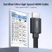 Кабель мультимедійний HDMI M to HDMI M 10.0m 8K60Hz 48Gbps braided Ugreen (95966)