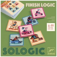 Настільна гра Djeco Логічний фініш (Finish Logic) (DJ08540)