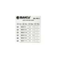 Жало паяльне Baku BK-900M-T-D,silver, 4*6,3mm, мідь, гальванічне покриття (BK-900M-T-D)