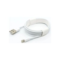 Дата кабель USB 2.0 AM to Lightning 1.0m white Dengos (CBL-001)