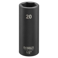 Торцева головка DeWALT IMPACT ударна довга, 1/2 х 20 мм (DT7554)