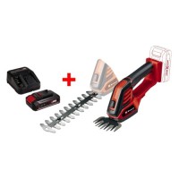 Кущоріз Einhell GE-CG 18/100 Li Kit, 18V, PXC, 1×2.5Ah, 10cm, крок 8mm, ЗП (3410313K)