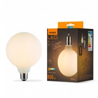 Лампочка Videx Filament 7W E27 3000K Porcelain dimmable (VL-DG125MO)