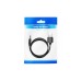 Кабель живлення USB to DC 3.5mm 5V 1.0m 2.0A black Vention (CEXBF)