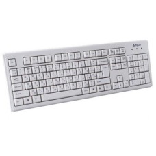 Клавіатура A4Tech KM-720 USB UA White (KM-720-WHITE-US)