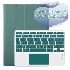 Чохол до планшета BeCover Keyboard+TouchPad Apple iPad Air 13" M2/M3 (2024/2025) Dark Green (712603)