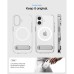 Чохол до мобільного телефона Spigen Ultra Hybrid S MagFit iPhone 17 Clear White (ACS09981)
