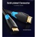 Кабель мультимедійний HDMI M to HDMI M 15.0m black Vention (AACBN)