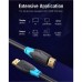 Кабель мультимедійний HDMI M to HDMI M 15.0m black Vention (AACBN)