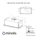 Витяжка кухонна Minola HBI 6473 BL GLASS 800 LED Line