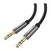 Кабель мультимедійний 3.5mm M to 3.5mm M 3.0m AV119 black Ugreen (10736)
