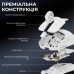 Мишка Ajazz AJ199 Carbon fiber Wireless/Bluetooth/USB White (AJ199-W)