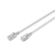 Патч-корд 10м, FTP, cat.6A, Sliim, AWG 32/7, Cu, LSZH, grey Digitus (DK-1632-A-100S)