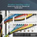 Патч-корд 10м, FTP, cat.6A, Sliim, AWG 32/7, Cu, LSZH, grey Digitus (DK-1632-A-100S)