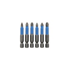 Набір біт YOSO YOSO-316 PZ1; PZ2; PZ3; PH1; PH2; PH3, 6шт. 50мм (YT40333)