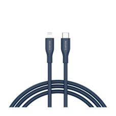 Дата кабель USB-C to Lightning 1.0m CLNM60 C-L 60W MFI Silicon Blue Canyon (CNS-CLNM60SC10DB)