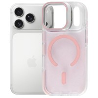 Чохол до мобільного телефона BeCover FIBRA Star Shine MagSafe Apple iPhone 17 Pro Max Light Pink (715435)