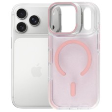 Чохол до мобільного телефона BeCover FIBRA Star Shine MagSafe Apple iPhone 17 Pro Max Light Pink (715435)