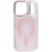Чохол до мобільного телефона BeCover FIBRA Star Shine MagSafe Apple iPhone 17 Pro Max Light Pink (715435)