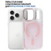 Чохол до мобільного телефона BeCover FIBRA Star Shine MagSafe Apple iPhone 17 Pro Max Light Pink (715435)