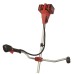 Тример садовий Vitals Master, AZT 3680-1n BL Kit, 36V (18+18), 25.5см, ніж/ліска 36см, 4Ah, 4.5кг (243562)