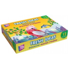 Гуашеві фарби Cool For School Fresh Ideas, 10 мл 12 кольорів (CF60182)