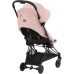 Коляска Cybex Coya Matt Black Peach Pink (522004345)