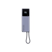 Батарея універсальна Xiaomi 10000mAh 165W Integrated Cable grey (BHR9361GL)