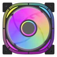 Кулер до корпусу DARKFLASH INF24 3IN1(PWM) BLACK