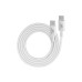 Зарядний пристрій RivaCase 1xUSB Type-C PD 20 Вт кабель Type-C white (PS4101 WD4 (White))