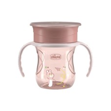 Поїльник-непроливайка Chicco Perfect Cup 200 мл. від 12 місяців (рожева) (06951.15)