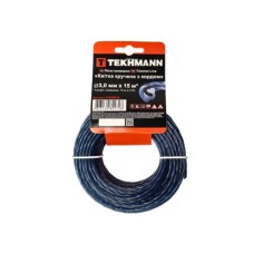 Жилка косильна Tekhmann "Квітка кручена з кордом" 3,0 мм × 15 м (41530015)