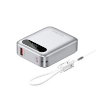 Батарея універсальна Choetech 10000mA, 22.5W, PD, QC, silver (B860-CCSL)