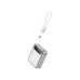 Батарея універсальна Choetech 10000mA, 22.5W, PD, QC, silver (B860-CCSL)