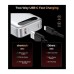 Батарея універсальна Choetech 10000mA, 22.5W, PD, QC, silver (B860-CCSL)