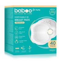 Вкладиш для бюстгальтера Baboo premium 3D 40 шт (2-115)
