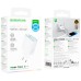 Зарядний пристрій BOROFONE BA89A Destello 1xUSB-C PD30W + 1xUSB QC3.0 White (6941991119361)