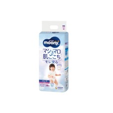 Підгузки Moony трусики для дівчаток XL 12-22 кг 38 шт. (4903111208098)
