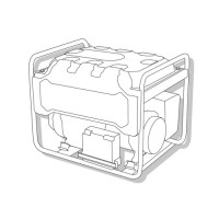 Генератор Enersol дизельний, 1-ф, 13.0 kW, двигун HR998F, 3000 об/хв, вага 280 кг (SKDS-13EBA)