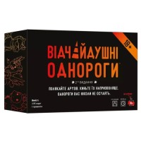 Настільна гра 18+ Geekach Games Відчайдушні однороги 18+ (Unstable Unicorns NSFW) (укр.) (GKCH0283)