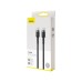 Дата кабель USB-C to USB-C 2.0m 100W 5A black-grey Baseus (CATKLF-ALG1)